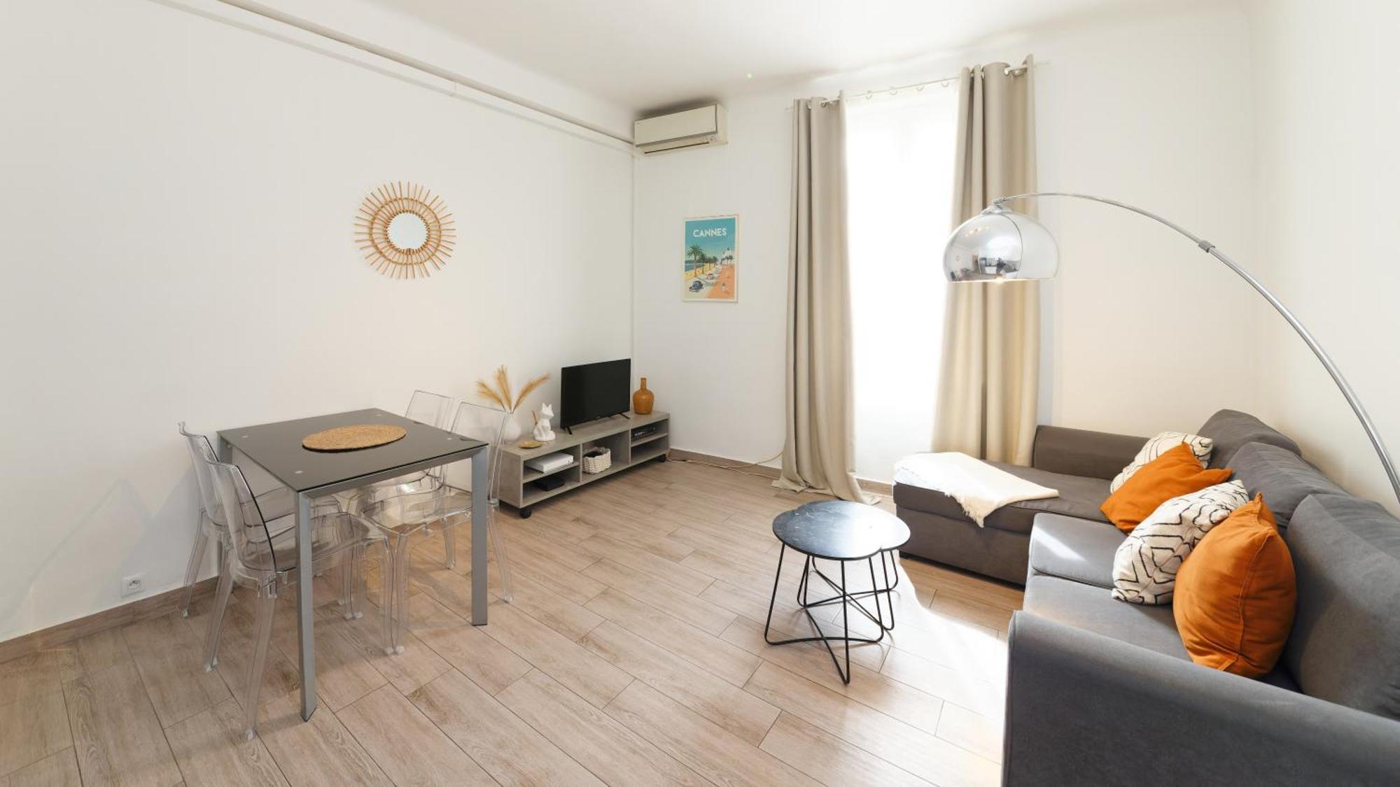 Luciana Cannes Avec Parking - Proximite Centre Croisette -Gare -Plage Экстерьер фото