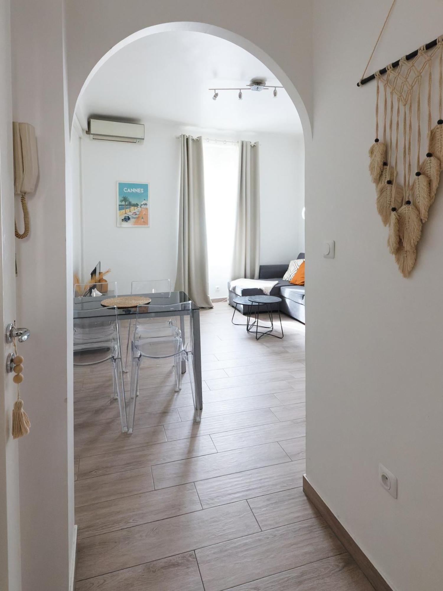 Luciana Cannes Avec Parking - Proximite Centre Croisette -Gare -Plage Экстерьер фото